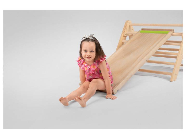Playtive Kletterleiter und Rutsche, 2in1, aus Birkensperrholz Sonderangebot der Fabrik
