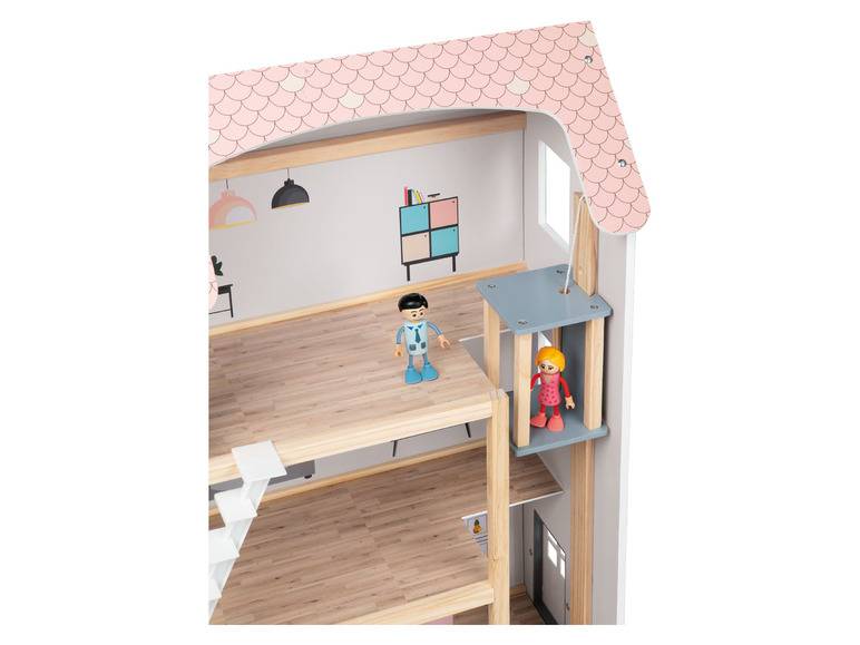 Playtive Puppenhaus aus Holz Riesige Rabatte