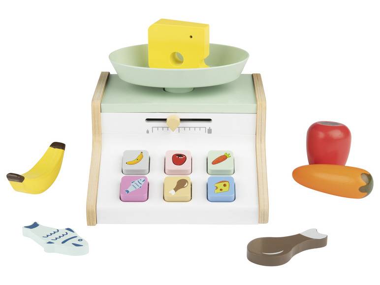 Playtive Kaufmannsladenzubehör, aus Echtholz Kostenloser Versand international