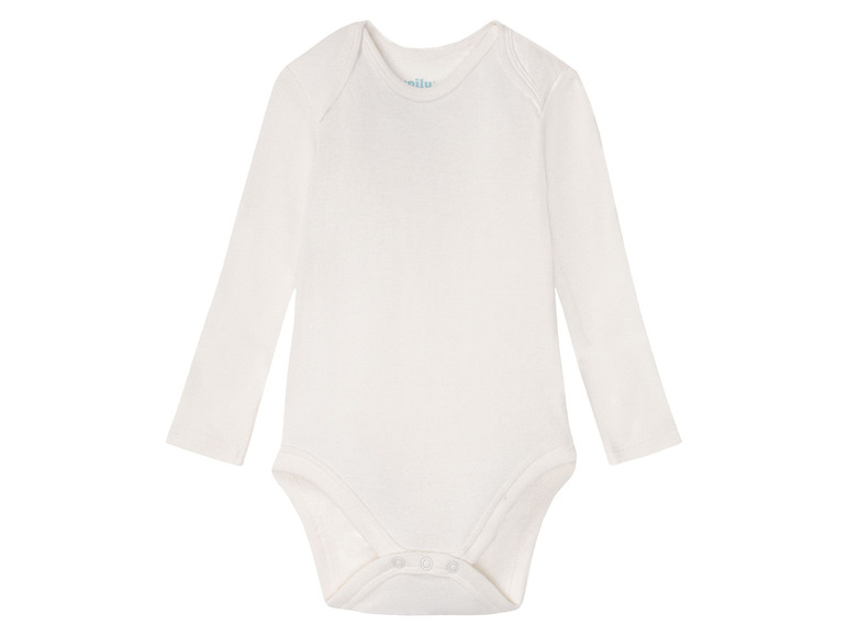 lupilu® Baby Bodies, langarm, 5 Stück, aus reiner Bio-Baumwolle Black Friday Preise