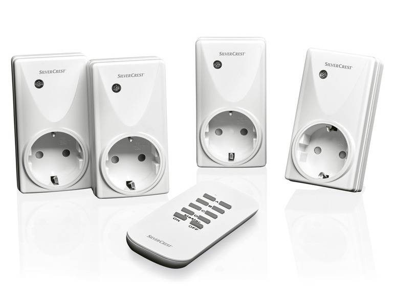 SILVERCREST® Funksteckdosen-Set, mit Fernbedienung, 5-/ 3-teilig Saisonschlussverkauf