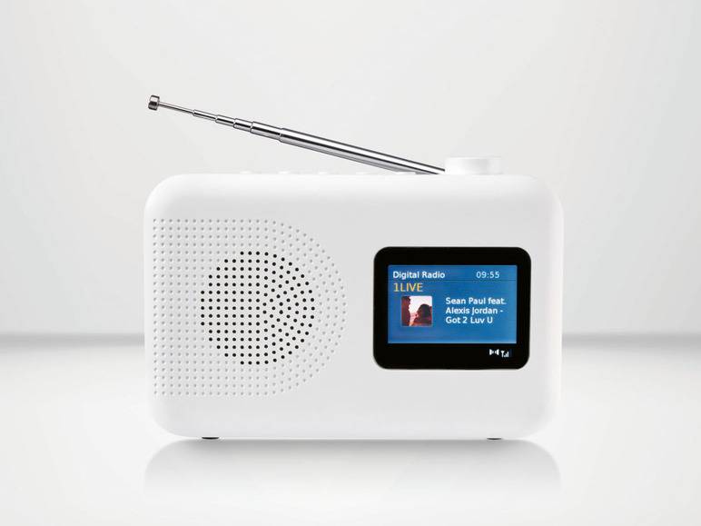 SILVERCREST® DAB+ / UKW Radio »SDABC 1 A1« mit Weckfunktion Black Friday