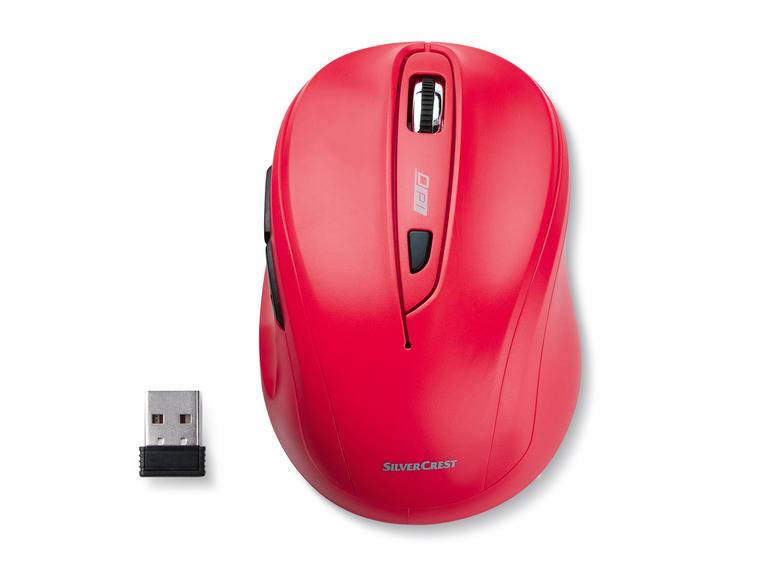 SILVERCREST® Funkmaus mit USB-Nano-Empfänger Online Outlet