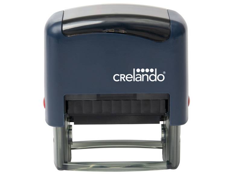 crelando® Büro- und Adressstempel, zum Selbersetzen Exklusive Angebote