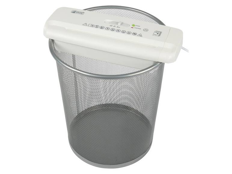 UNITED OFFICE® Aktenvernichter-Papierkorbaufsatz, 6 Blatt A4, mit ausziehbarem Teleskoparm Neuheiten