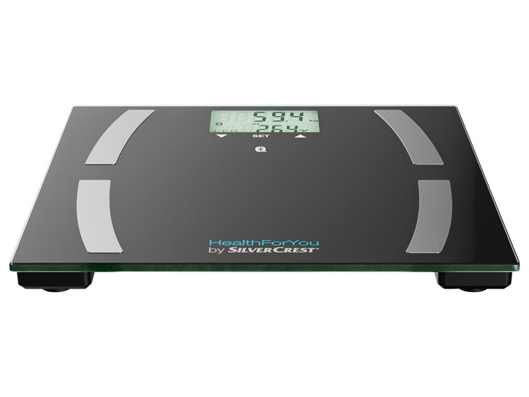 SILVERCREST® PERSONAL CARE Diagnosewaage, mit „HealthForYou“-App Riesige Rabatte