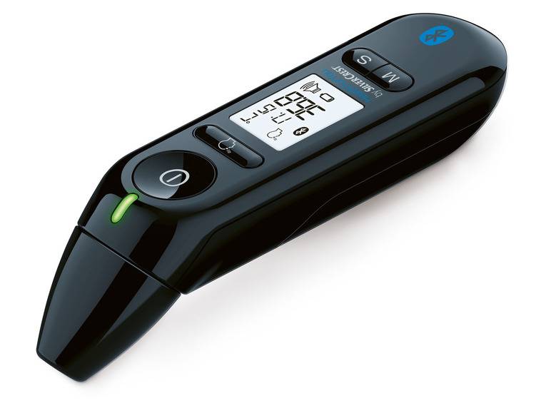 SILVERCREST® PERSONAL CARE Multifunktionsthermometer SFT 81, mit App im Angebot
