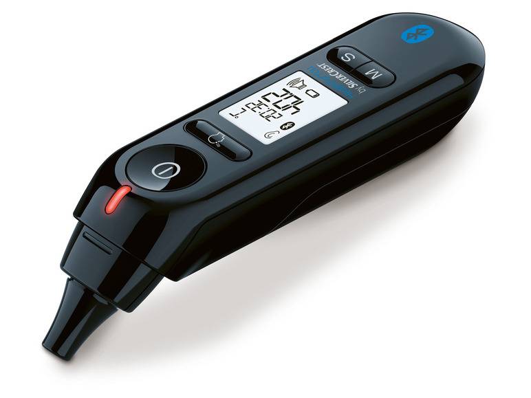 SILVERCREST® PERSONAL CARE Multifunktionsthermometer SFT 81, mit App im Angebot