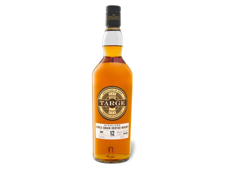 The Targe Highland Single Grain Scotch Whisky 12 Jahre mit Geschenkbox 40% Vol Meist gekauft