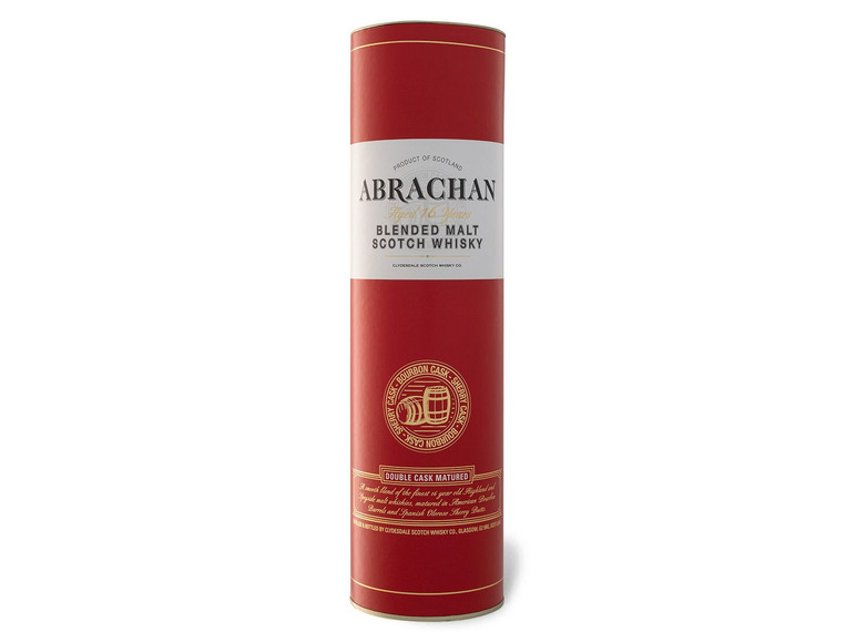 Abrachan Blended Malt Scotch Whisky 16 Jahre mit Geschenkbox 45% Vol Jubiläumsangebot