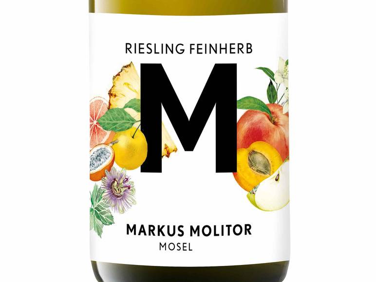 Markus Molitor "M" Riesling Mosel QbA feinherb, Weißwein 2022 Kauf eins, bekomm eins gratis