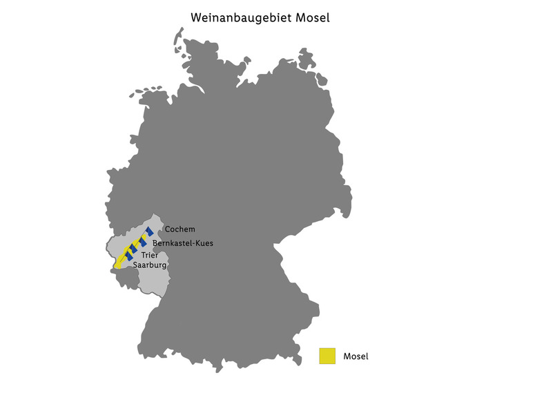 Markus Molitor "M" Riesling Mosel QbA feinherb, Weißwein 2022 Kauf eins, bekomm eins gratis