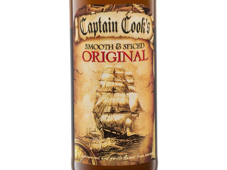JAMES COOK Captain Cook´s Smooth & Spiced (Rum-Basis) 35% Vol Sonderangebote