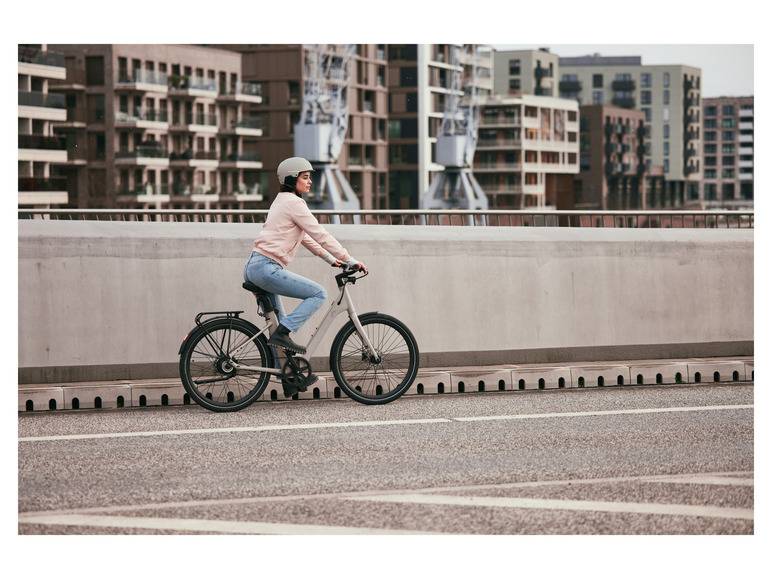 CRIVIT Urban E-Bike Y.2 Cream White Letzte 3 Tage