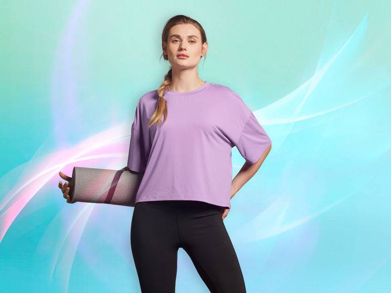 CRIVIT Damen Funktionsshirt mit dynamischer Kühltechnologie Nur noch ein Tag übrig