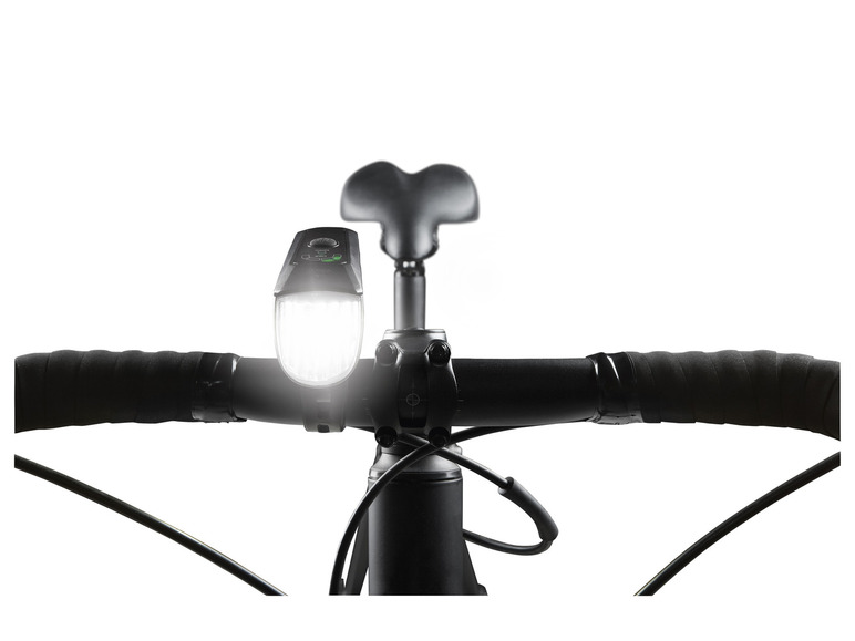 CRIVIT LED-Fahrradleuchten-Set, selbstabblendend Super Rabatt