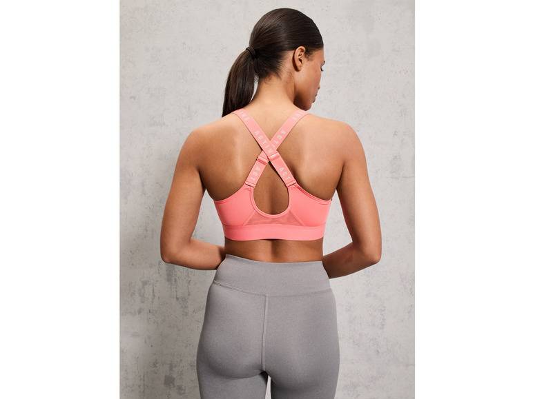 CRIVIT Damen Sportbustier, High-Level, mit Mesh-Einsätzen zollfrei