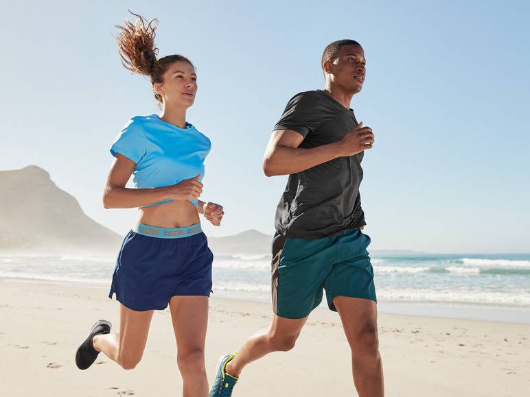 CRIVIT Damen Funktionsshorts mit seitlichen Eingriffstaschen 50% Rabatt für begrenzte Zeit