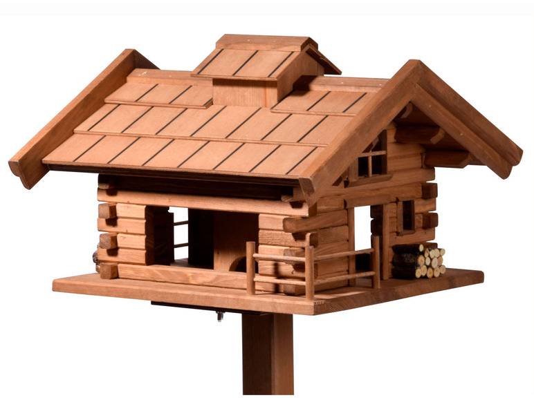 dobar Vogelfutterhaus »Tirol«, inkl. Standfuß, H 117 cm, aus Holz Meist gekauft