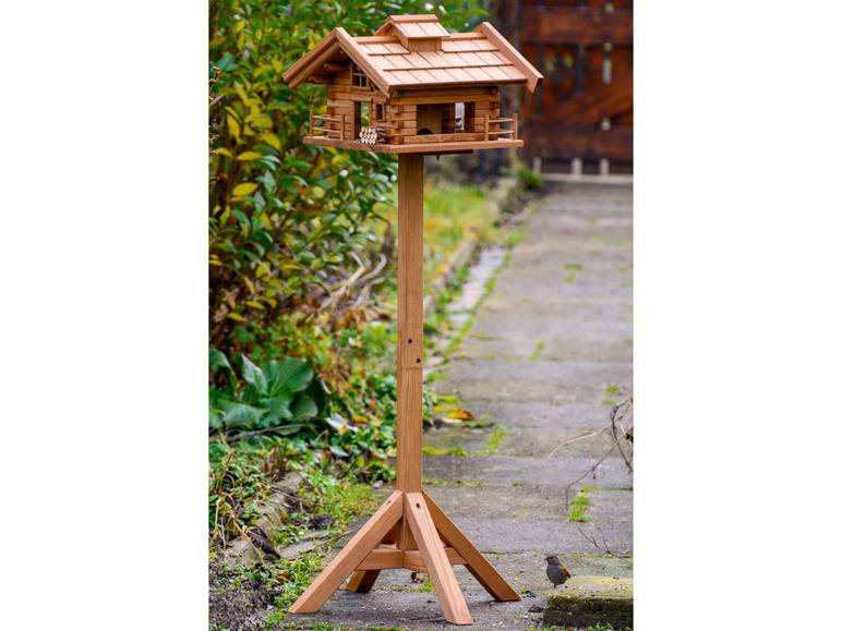 dobar Vogelfutterhaus »Tirol«, inkl. Standfuß, H 117 cm, aus Holz Meist gekauft
