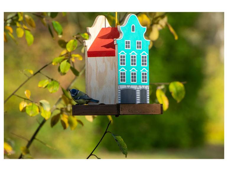 dobar Deko-Vogelhaus »Münster«, 19 x 19 x 30 cm, aus Holz Blitzverkäufe