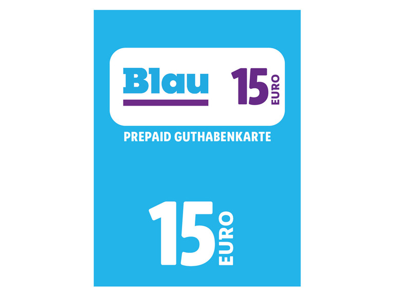 Blau Code über 15 € Super Rabatt