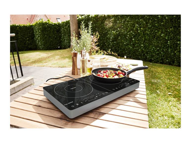SILVERCREST® KITCHEN TOOLS Doppelinduktionskochplatte »SDI 3500 E1« Blitzverkäufe