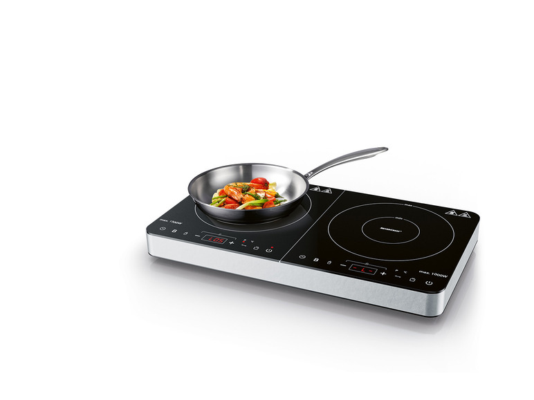 SILVERCREST® KITCHEN TOOLS Doppelinduktionskochplatte »SDI 3500 E1« Blitzverkäufe