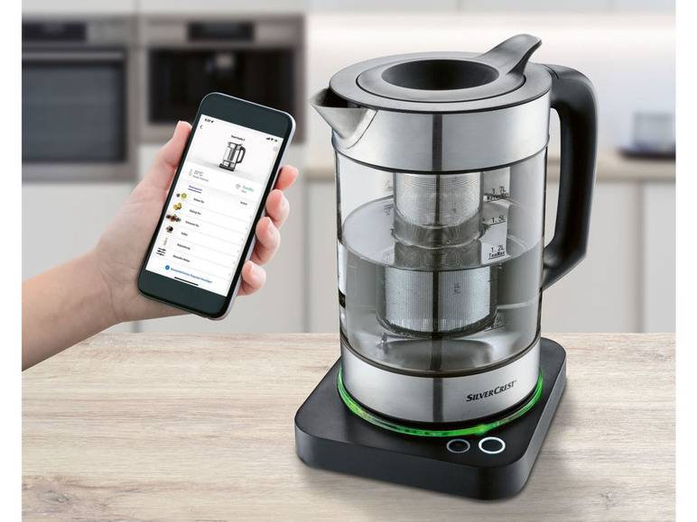 SILVERCREST® KITCHEN TOOLS Wasserkocher Smart »SWS 3000 A1«, 1,7 l Limitierter Zeitrabatt