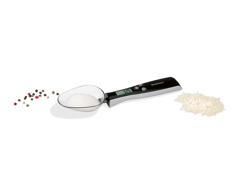 SILVERCREST® KITCHEN TOOLS Digitale Löffelwaage, spülmaschinengeeignet Black Friday