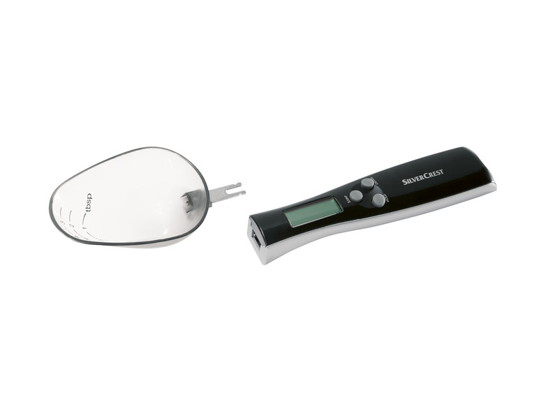 SILVERCREST® KITCHEN TOOLS Digitale Löffelwaage, spülmaschinengeeignet Black Friday