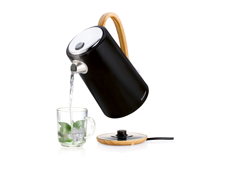 SILVERCREST® KITCHEN TOOLS Wasserkocher SWKH 3000 B2, mit 360°-Drehsockel Cyber Monday