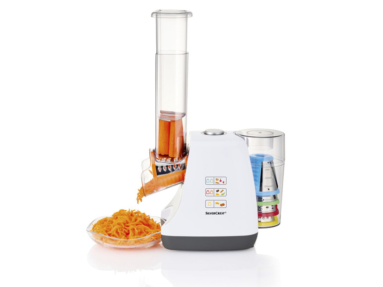 SILVERCREST® KITCHEN TOOLS 5-in-1-Elektrische Gemüseraspel »SGR 150 E2«, 150 W Muttertagsangebot