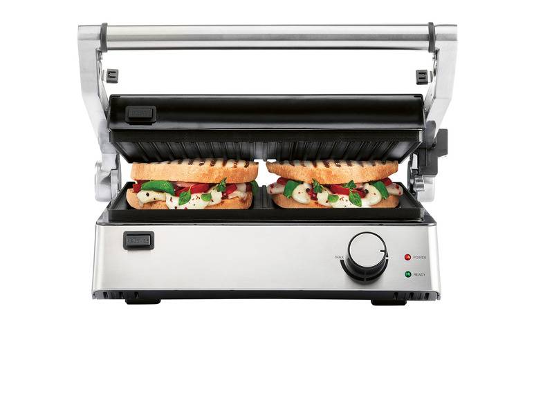 SILVERCREST® KITCHEN TOOLS 3-in-1: Kontaktgrill »SKGE 2000 D3«, 29 x 26 cm Neueste Mode