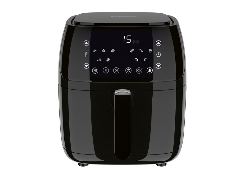 SILVERCREST® KITCHEN TOOLS Digitale Heißluft-Fritteuse XL, »SHFD 2150 A2« 2150 W Räumungsverkauf