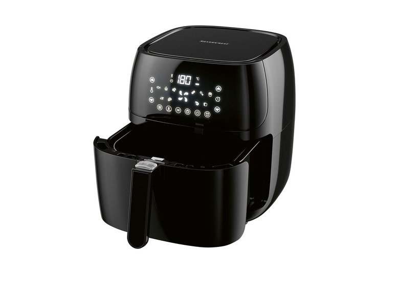 SILVERCREST® KITCHEN TOOLS Digitale Heißluft-Fritteuse XL, »SHFD 2150 A2« 2150 W Räumungsverkauf