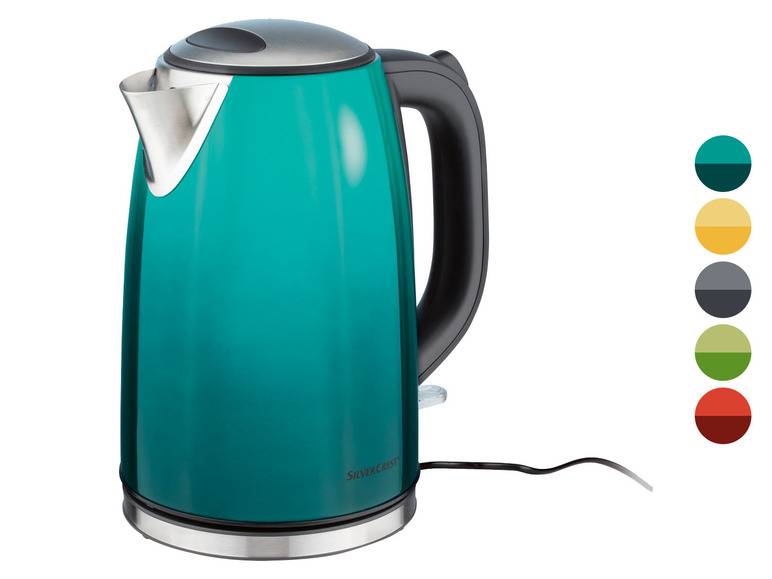 SILVERCREST® KITCHEN TOOLS Wasserkocher SWC 3100 B1, Edelstahl, 1,7 L Sonderangebote