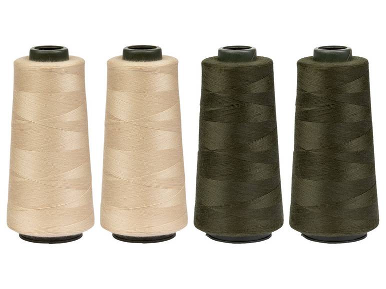 crelando® Overlock Nähgarn, 2.500 m, 4-teilig Letzte 3 Tage
