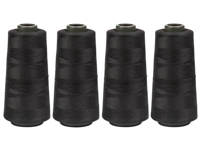 crelando® Overlock Nähgarn, 2.500 m, 4-teilig Letzte 3 Tage