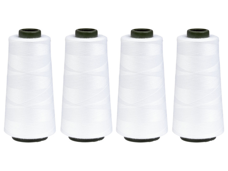 crelando® Overlock Nähgarn, 2.500 m, 4-teilig Letzte 3 Tage