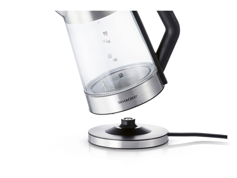 SILVERCREST® KITCHEN TOOLS Digitaler Glas-Wasserkocher »SWGD 3000 A2«, mit Farbwechsel Riesige Rabatte