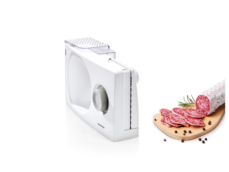 SILVERCREST® KITCHEN TOOLS Elektrischer Allesschneider »SAS 100 A1«, klappbar Clearance-Verkauf