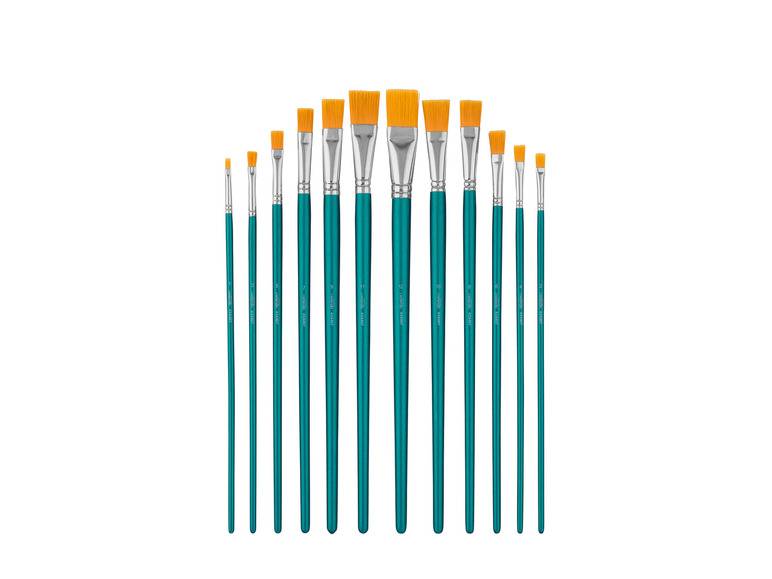 crelando® Pinsel-Set, mit Birkenholzgriff Auslauf