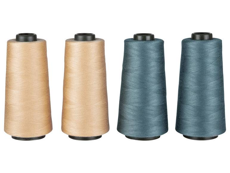crelando® Overlock Nähgarnspule 2.500m 4er Angebote