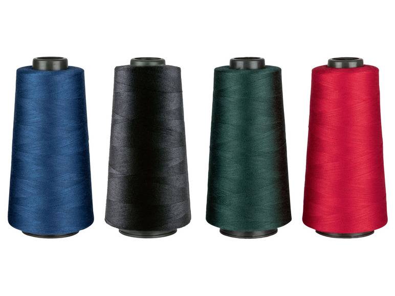 crelando® Overlock Nähgarnspule 2.500m 4er Angebote