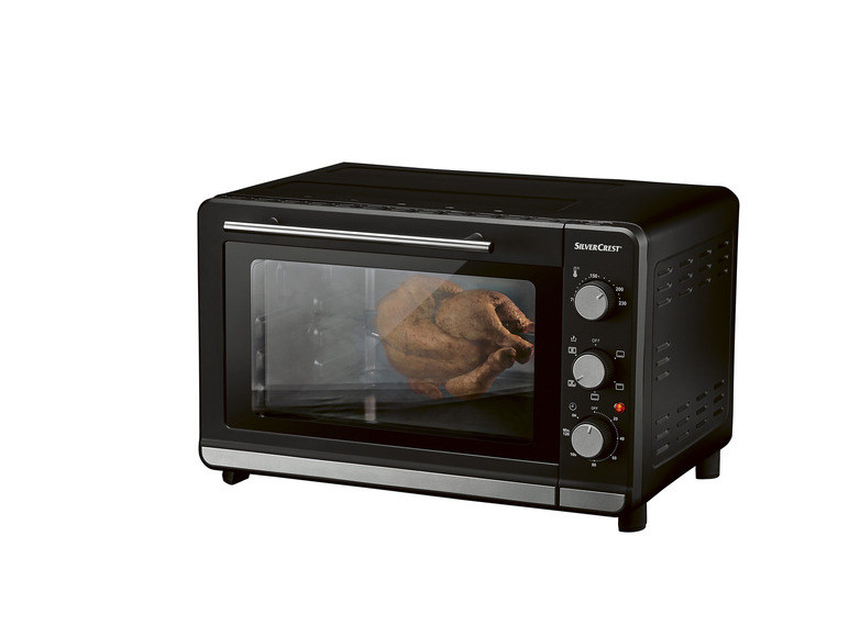 SILVERCREST® KITCHEN TOOLS Grill- und Backautomat »SGBR 1500 D4«, mit rotierendem Grillspieß Kostenloser Versand