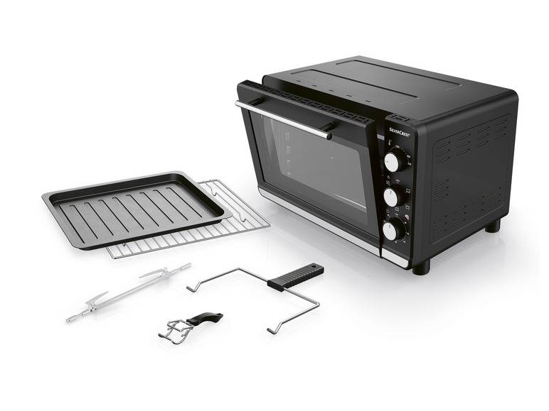 SILVERCREST® KITCHEN TOOLS Grill- und Backautomat »SGBR 1500 D4«, mit rotierendem Grillspieß Kostenloser Versand