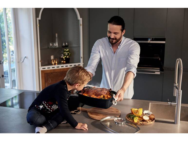 ERNESTO® Bräter Aluguss 5,7 L keramikbeschichtet Flash Sale