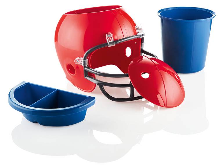 ERNESTO® Snackhelm, Football-Helm-Optik, herausnehmbare Behälter Top Angebot