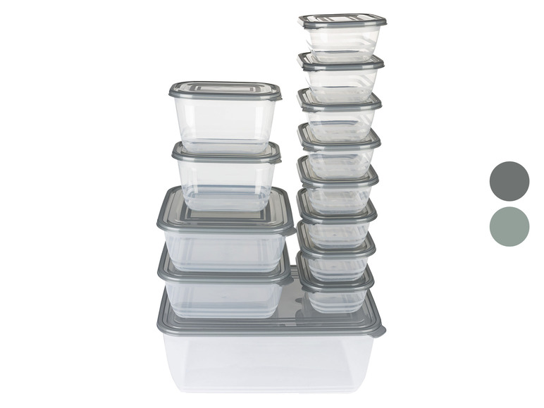 ERNESTO® Frischhaltedosen-Set, 13 Stück Kostenlose Rückgabe